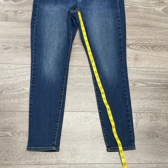 Gap 1969 Easy Leggings Denim Jeans Mid Rise Ankle Size 12 Regular / 31R - Picture 10 of 15
